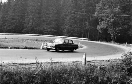 Hans Christian Nielsen i Fin Nauf Thisted – Ford Cortina.